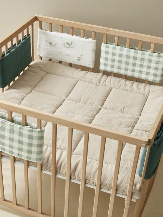 Produktbild Vertbaudet Baby Bettumrandung/Laufstall-Polster DRACHE Oeko-Tex