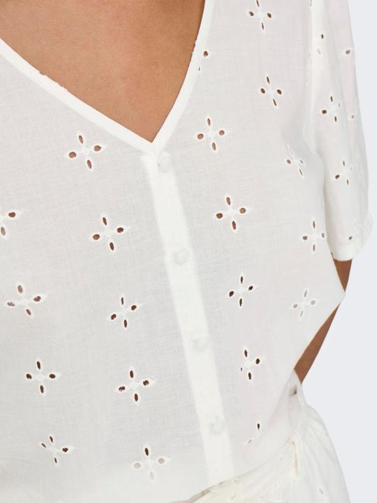 Actual product image JdY Normal geschnitten Hemdkragen Voluminöser Armschnitt Hemd Hemd (XL)