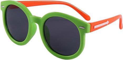 Bekos Die Unzerstörbare Kindersonnenbrille Grün / Orange