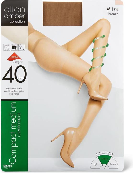 Image du produit Ellen Amber Collants Pour Dames Compact Medium (40 DEN)