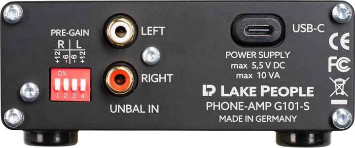 Produktbild Lake People Phone-Amp G101 (Gain-Schalter)