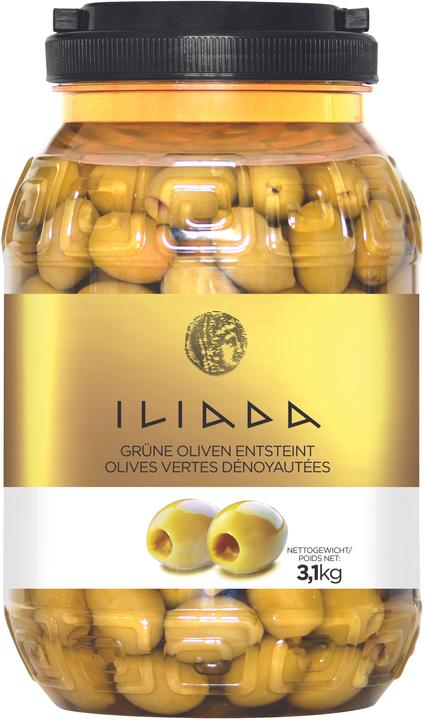 Produktbild Iliada Grüne Oliven entsteint (3100 g)