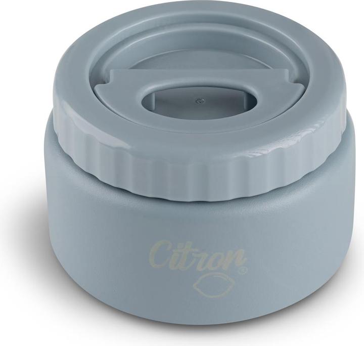 Image du produit Citron Stainless Steel Food Jar 250ml Dusty Blue