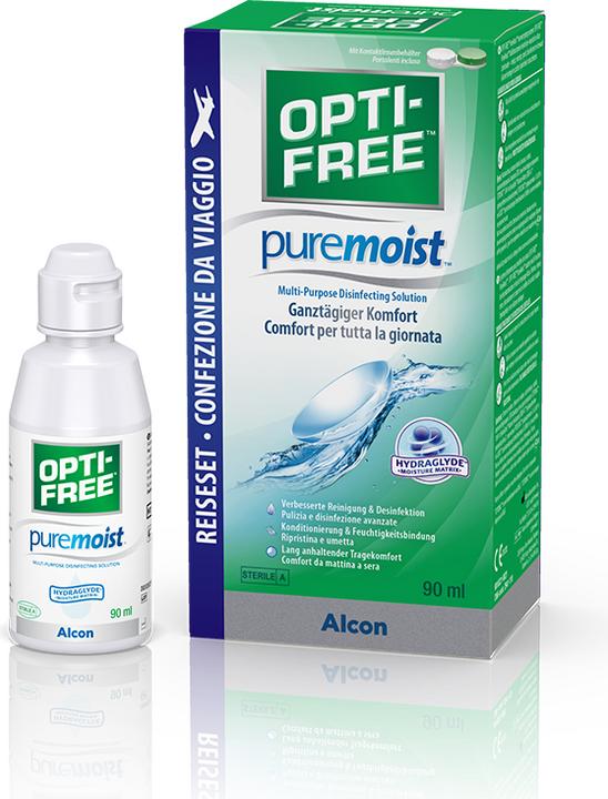 Immagine prodotto Opti Free PureMoist, soluzione per lenti a contatto, 90 ml (Tutto in Uno soluzione, 90 ml)