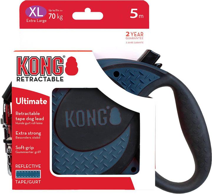 KONG Laisse à enrouleur Ultimate (XL, Chien)