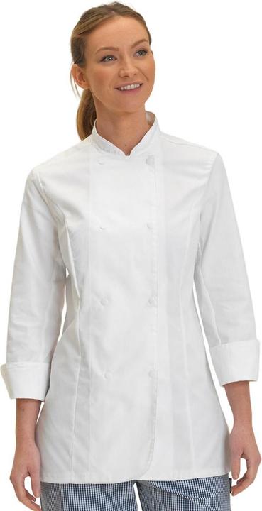 Actual product image Dennys Womens/Ladies Premium Long-Sleeved Chef Jacket (XS)