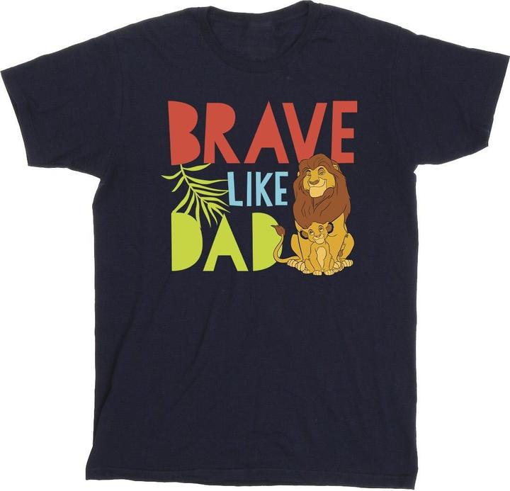 Disney The Lion King Brave Like Dad TShirt (M)
