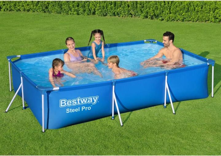 Produktbild Bestway Swimming Pool Steel Pro rechteckig (300 x 201 x 66 cm)