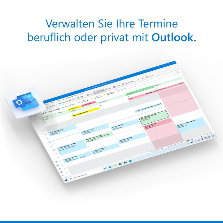 Produktbild Microsoft 365 Single (1 User, 12 Monate)
