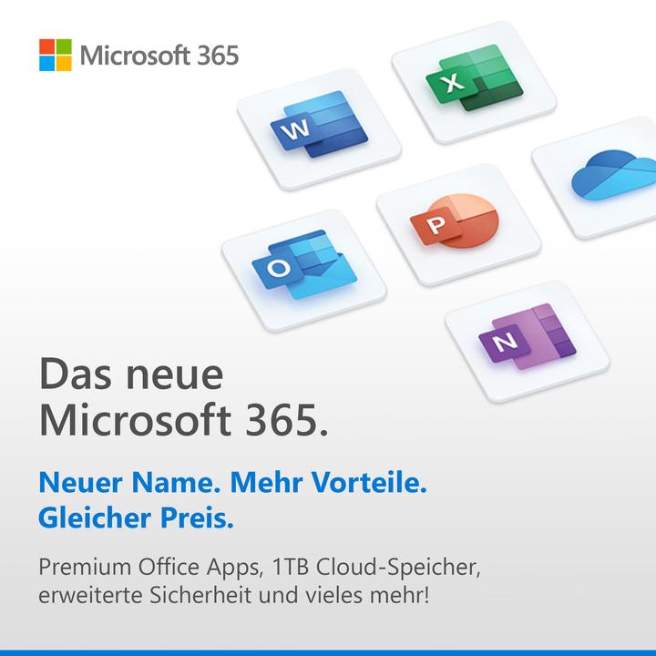 Produktbild Microsoft 365 Single (1 User, 12 Monate)