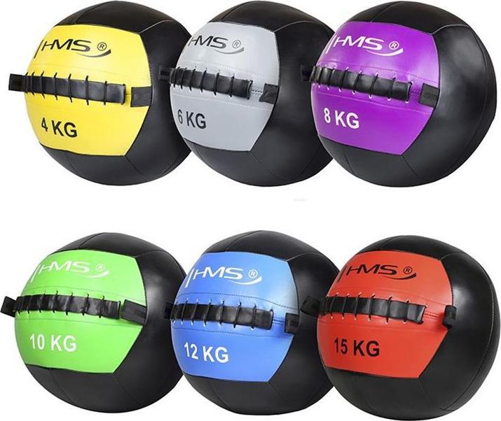Image du produit HMS Balle murale 12 kg WLB12 Balle d'entraînement