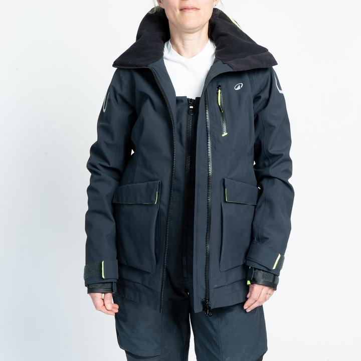 Actual product image Tribord Women’s sailing jacket - Sailing 500 dark grey (XS)