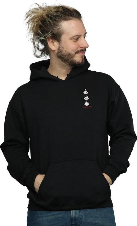 Actual product image Disney Mens Aristocats Marie Breast Print Hoodie (L)
