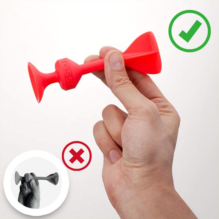 Actual product image Tossit Suction cup darts (Multilingual, German, French)