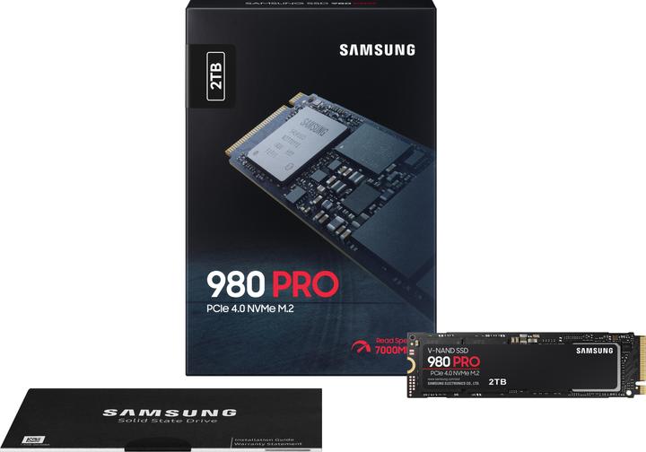 Produktbild Samsung 980 Pro (2000 GB, M.2 2280)