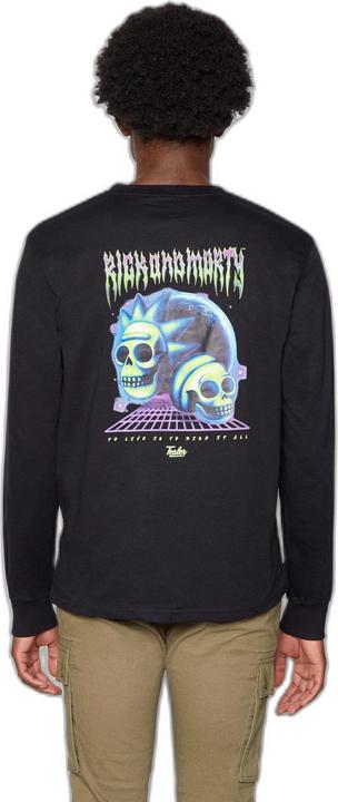 Actual product image Tealer long sleeve t-shirt space skull (XS)