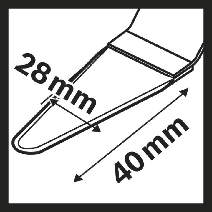 Actual product image Bosch Professional Zubehör HCS Universalfugenschneider AIZ 28 SC