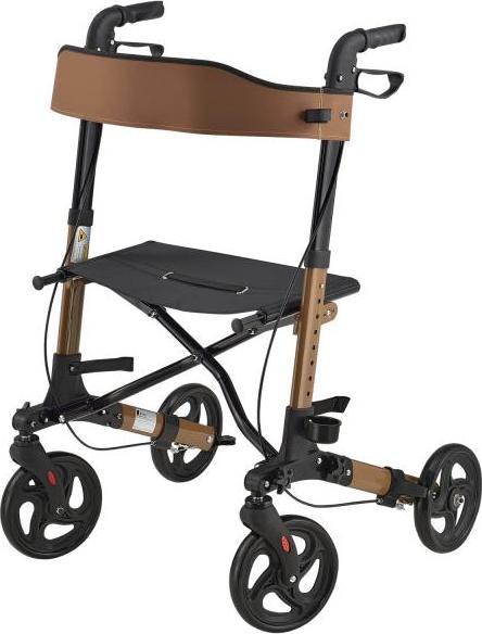 Immagine prodotto Juskys Rollator pieghevole Vital con seggiolino e borsa per la spesa
