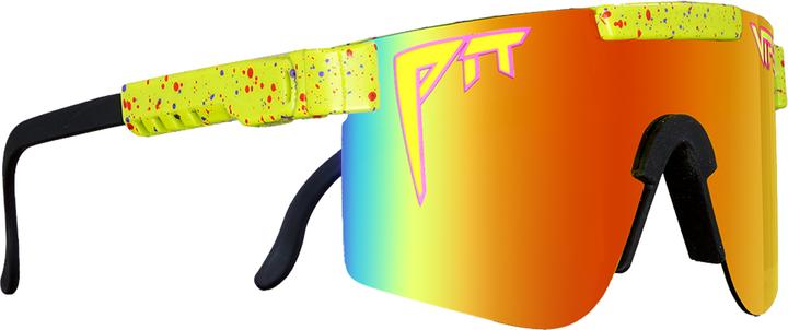 Actual product image Pit Viper The 1993 Polarized Double Wide (Yellow, Yellow)