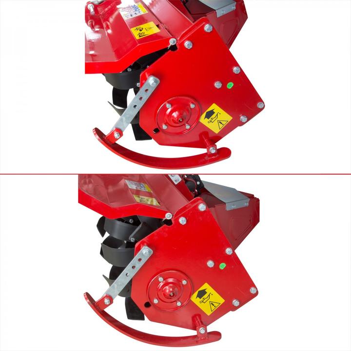 Produktbild Dema Traktor Schlepper Kleintraktor Bodenfräse Heckfräse Erdfräse Fräse 180 cm breit