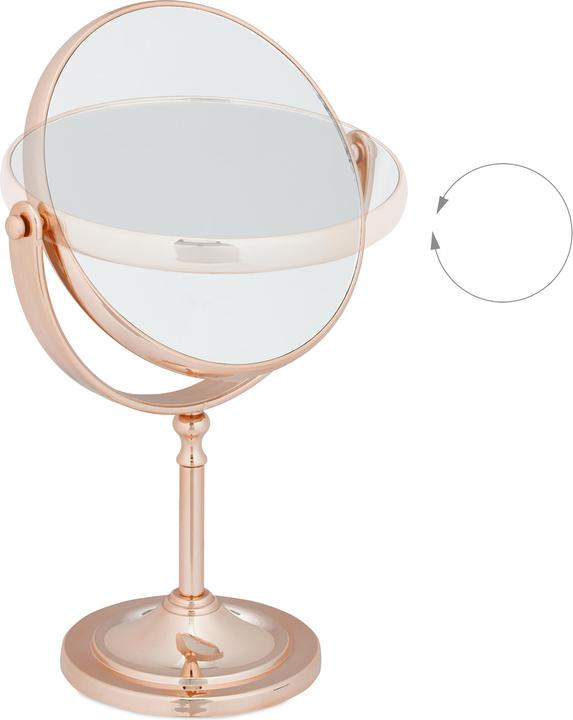 Image du produit Relaxdays Miroir-cosmétique (18 x 10,5 x 27,5 cm)