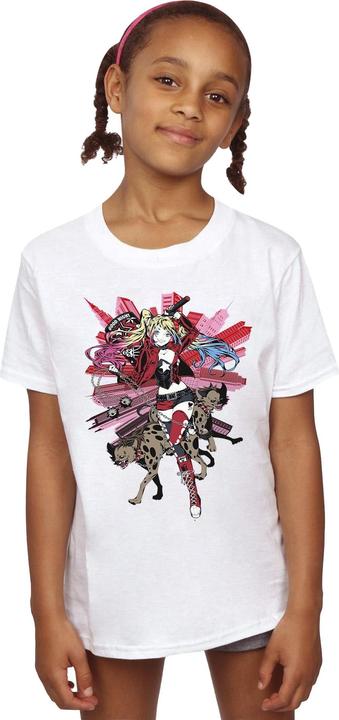 Immagine prodotto Harley Quinn Hyenas Maglietta Ragazze (140, 146)