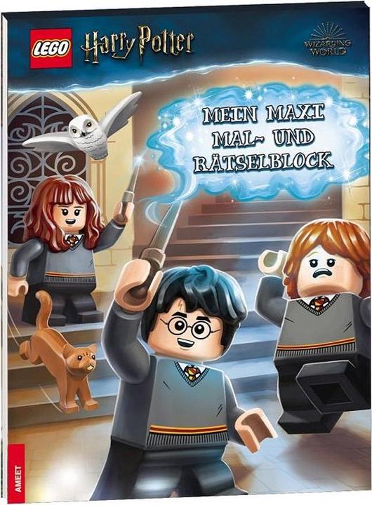 Produktbild LEGO Harry Potter – Mein Maxi Mal- und Rätselblock (Deutsch)