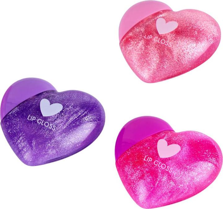 Immagine prodotto Create It! Balsamo labbra a cuore, 3 pezzi.