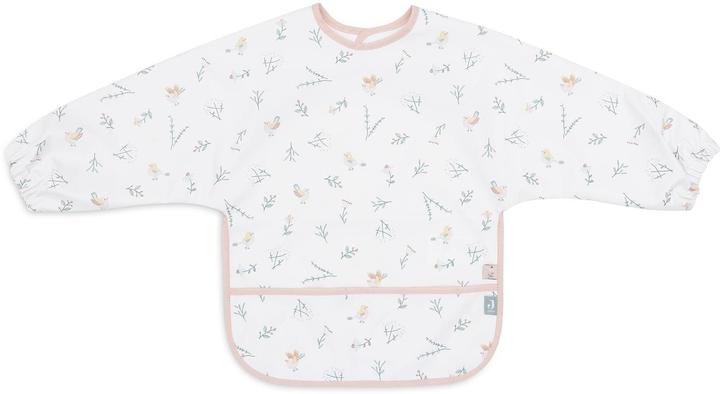 Actual product image Jollein Sleeve bib waterproof Lovely Birds 40 x 75 cm