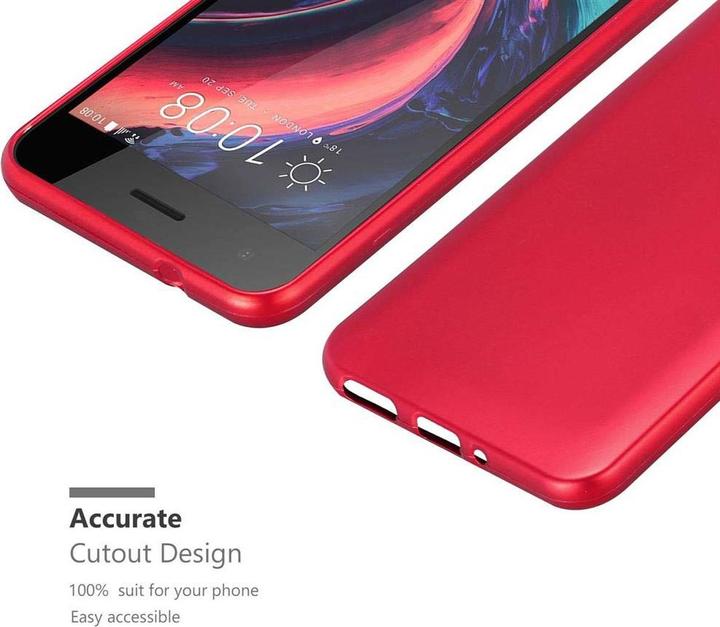 Image du produit Cadorabo Couverture métallique mate TPU (HTC Desire 10 Pro)