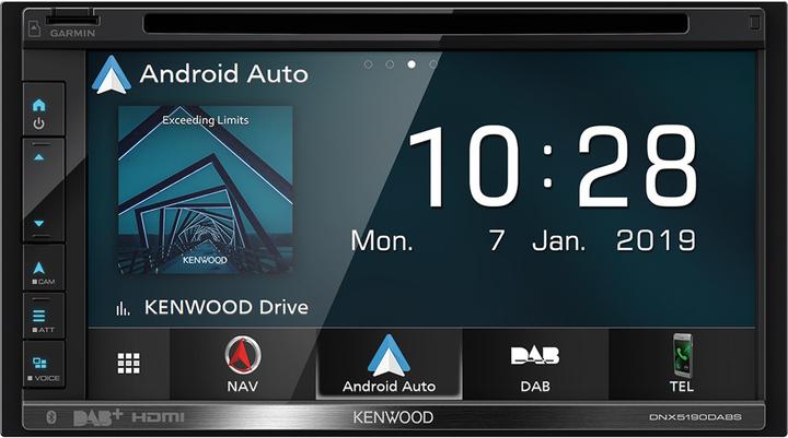Actual product image Kenwood DNX-5190DABS (Android car, Apple Carplay)