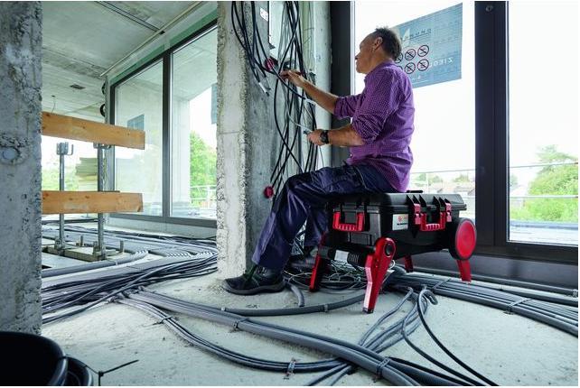 Produktbild Wiha Werkzeugkoffer Set XXL III electric I 104-tlg. I Elektriker Werkzeugkoffer I Werkzeugkasten (106 Teile)