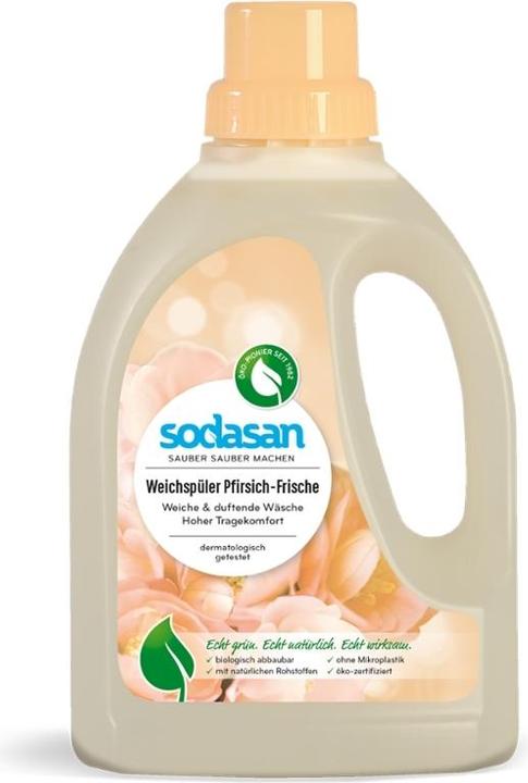Produktbild Sodasan Weichspüler Pfirsich-Frische (18 Waschgänge, Flüssig)