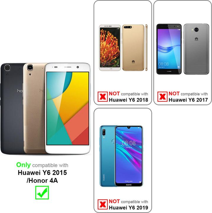 Image du produit Cadorabo Verre de protection d'écran (1 pièce(s), Honor 4A)