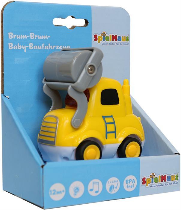 Immagine prodotto Spielmaus Baby Brum Brum Baufahrzeuge, 3-fach assortiert