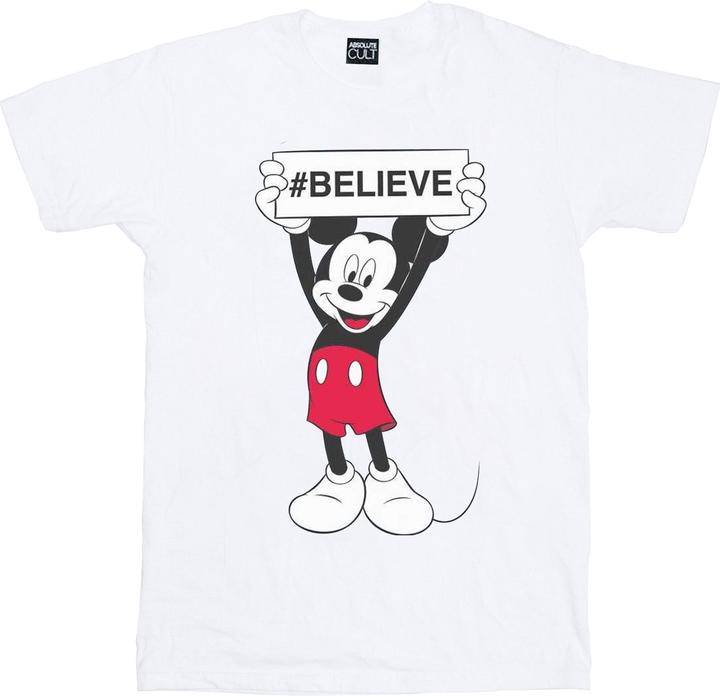 Immagine prodotto Disney Mickey MouseBelieve Maglietta Ampia Donna (S)