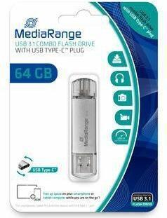 Produktbild MediaRange MR936 (64 GB, USB 3.0, USB-A, USB-C)