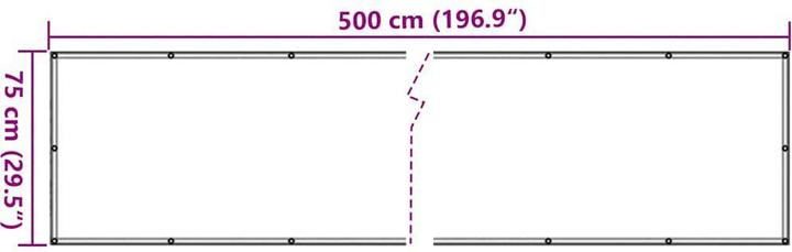 Actual product image VidaXL Kismet (500 cm)