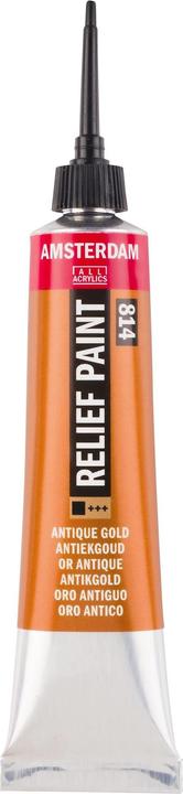 Immagine prodotto Amsterdam Pittura acrilica Reliefpaint 814 (Oro Antico, 20 ml)