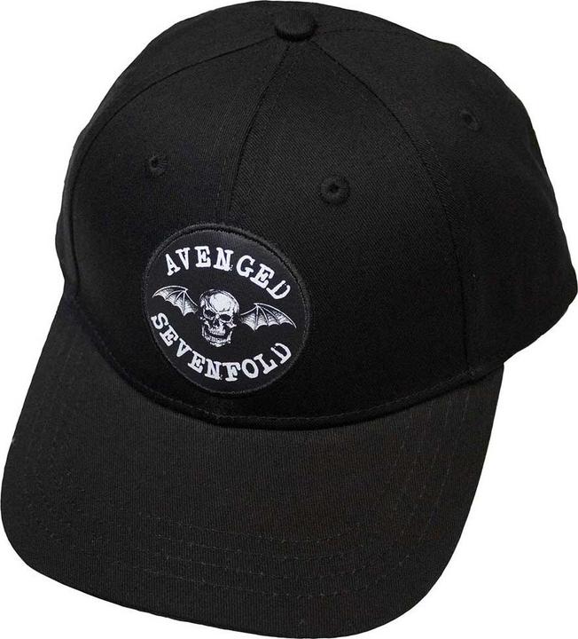 Actual product image Avenged Sevenfold Deathbat Crest Baseball Cap