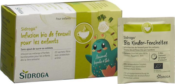 Image du produit Sidroga Thé au fenouil pour enfants (40 g)