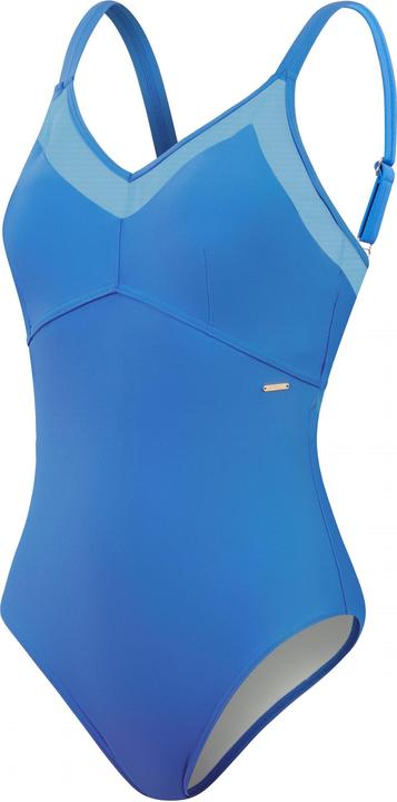 Actual product image Speedo Womens/Ladies Shaping Mesh Detail One Piece Swimsuit (34 D)
