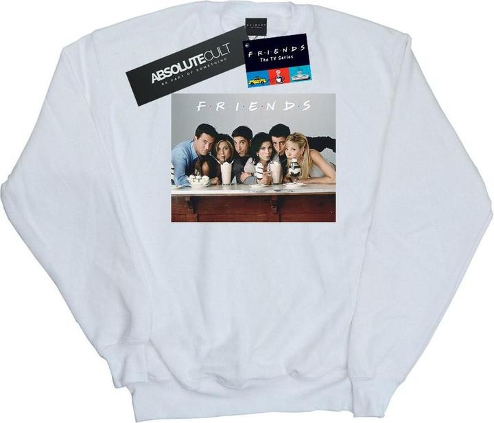 Actual product image Friends Womens/Ladies Group Photo Milkshakes Sweatshirt (XL)