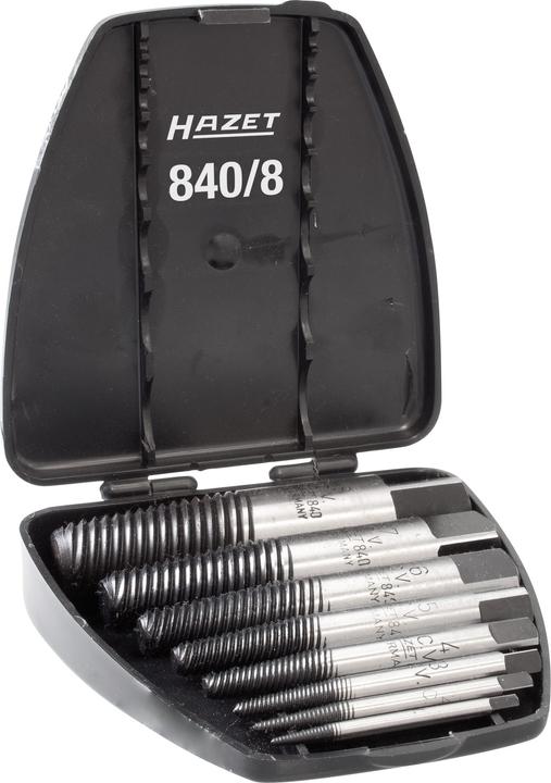 Immagine prodotto HAZET Serie di estrattori viti 840/8 ∙ Numero utensili: 8