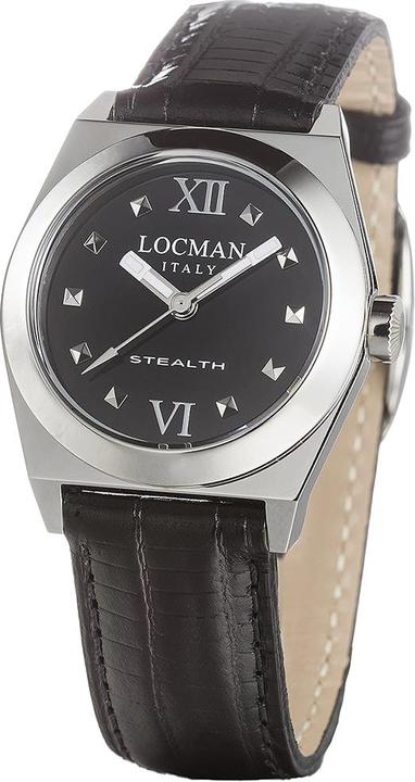 Immagine prodotto Locman Orologio da donna Italia Stealth nero Ref. 0204A (Orologio da polso analogico, 33 mm)