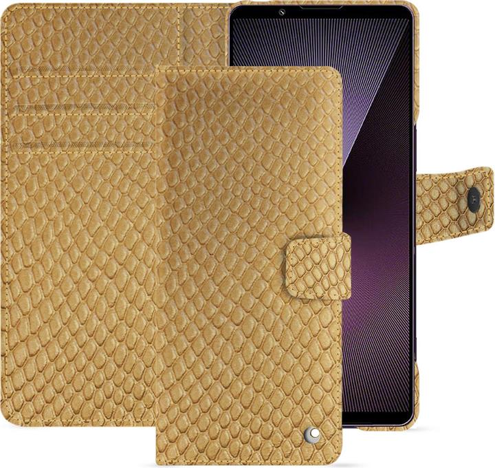Actual product image Noreve Sony Xperia 1 VII leather wallet case (Sony Xperia 1 VI)