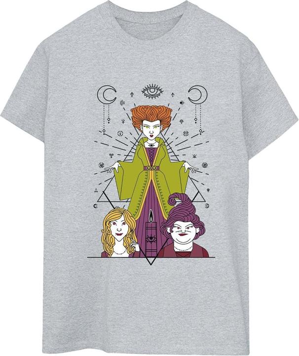 Immagine prodotto Disney Hocus Pocus Candle Maglietta Ampia Donna (4XL)