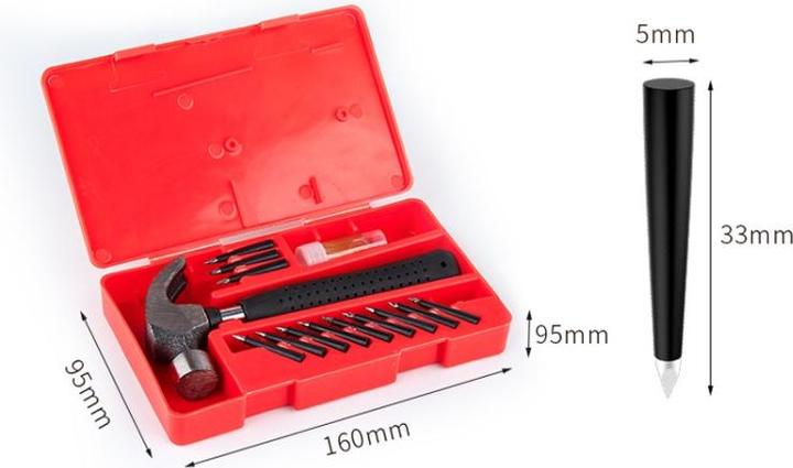 Produktbild AM Auto Reifenreparaturset Nagel