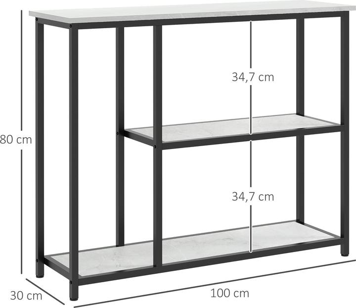 Produktbild Jamb Konsolentisch Regal (100 x 30 x 80 cm)