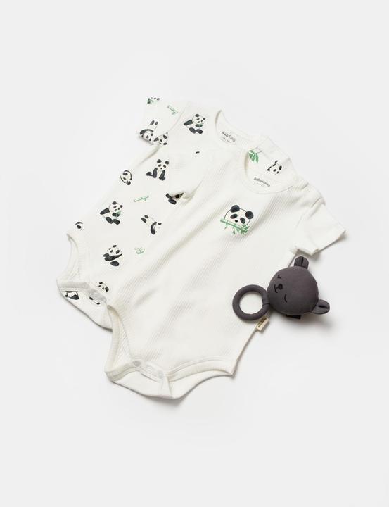 Image du produit BabyCosy Body. manches courtes. 2 Pack (68)